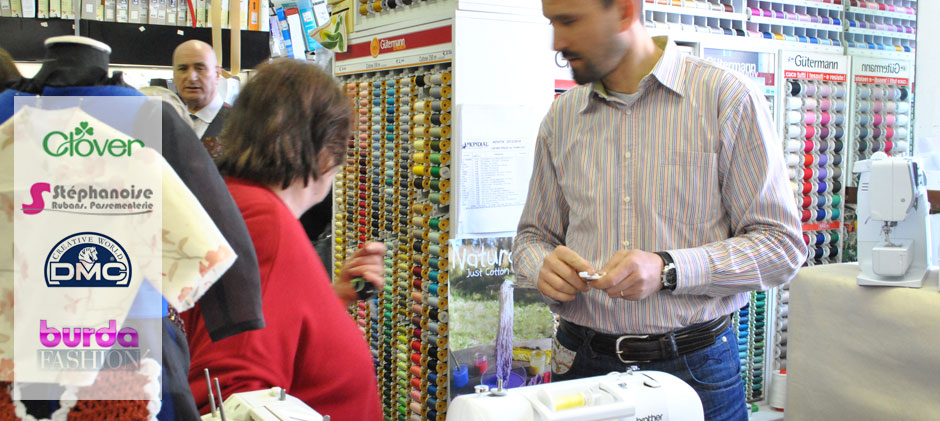 TUTTO PER CUCIRE - LA TUA MERCERIA A MILANO - CLOVER, STEPHANOISE, DMC, BURDA