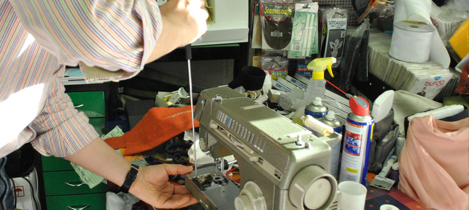 assistenza tecnica macchine per cucire